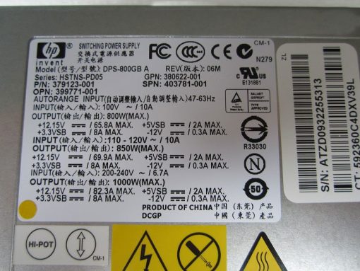 Nguồn máy chủ PSU server HP DL380 G5 ML350 ML 370 gen5