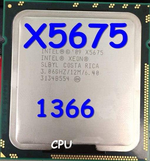 Intel Xeon Processor X5675 12M Cache 3.06 GHz 6 lõi 12 luồng socket1366